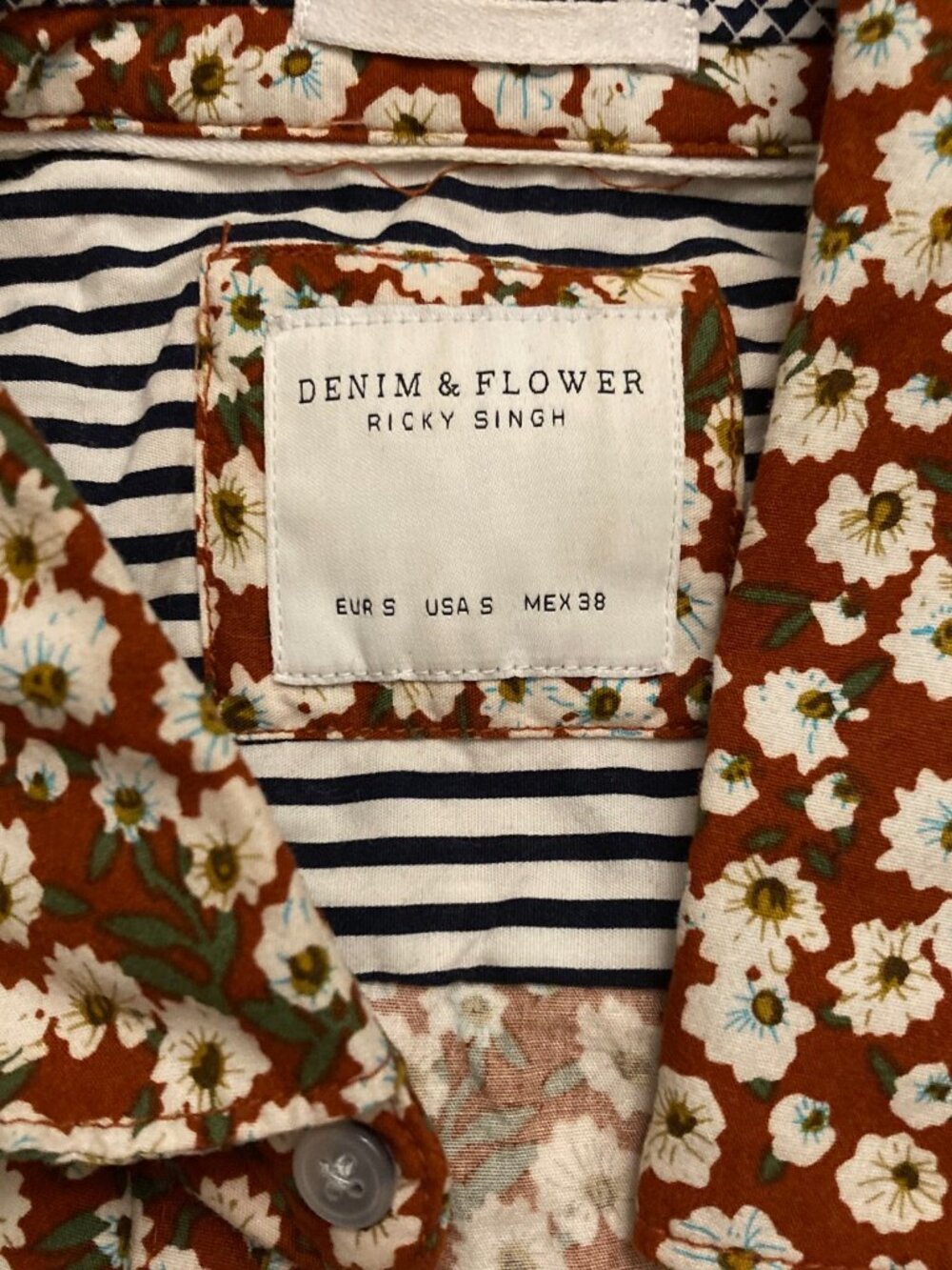 Denim & Flower Ricky Singh button down - Picture 4 of 4